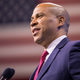 Democratic presidential candidate, Sen. Cory Booker (D-NJ) speaks at the New Hampshire Democratic Party Convention in early September.